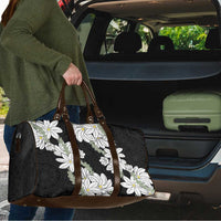 Ia Orana Tahiti Tiare Travel Bag Black Lei - Polynesian Pride