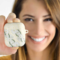 Ia Orana Tahiti Tiare AirPods Case Lemon Yellow Lei - Polynesian Pride