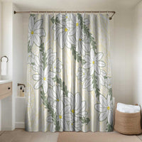 Ia Orana Tahiti Tiare Bathroom Set Lemon Yellow Lei - Polynesian Pride