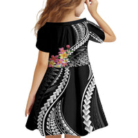 AAPI Heritage Month Family Matching Summer Maxi Dress and Hawaiian Shirt Kanaka Hawaii Plumeria LT7 - Polynesian Pride