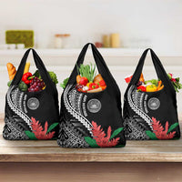 AAPI Heritage Month Grocery Bag Samoa Teuila LT7 3-pack One Size Black - Polynesian Pride