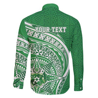 Tonga Liahona High School Personalized Family Matching Puletasi and Hawaiian Shirt Ngatu Tokelaufeletoa Motifs