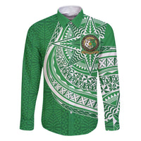 Tonga Liahona High School Personalized Family Matching Tank Maxi Dress and Hawaiian Shirt Ngatu Tokelaufeletoa Motifs