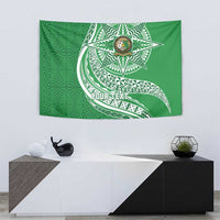 Tonga Liahona High School Personalized Tapestry Ngatu Tokelaufeletoa Motifs