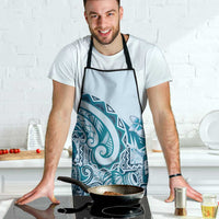Aloha Hawaii Tapa Apron Cool Turquoise Hawaiian Ipu - Polynesian Pride