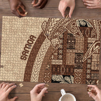 Samoa Mamanu Siapo Mocha Puzzle Tatau Malie