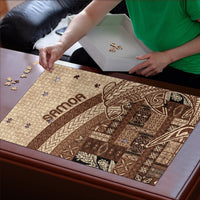 Samoa Mamanu Siapo Mocha Puzzle Tatau Malie