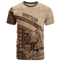 Samoa Mamanu Siapo Mocha T Shirt Tatau Malie