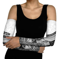 Samoa Mamanu Siapo Classic Black Arm Sleeves Tatau Malie