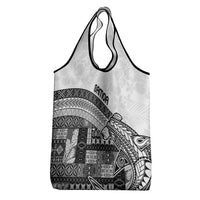 Samoa Mamanu Siapo Classic Black Grocery Bag Tatau Malie