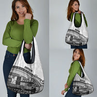 Samoa Mamanu Siapo Classic Black Grocery Bag Tatau Malie