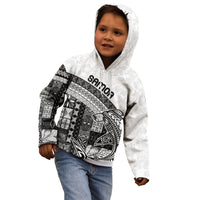 Samoa Mamanu Siapo Classic Black Kid Hoodie Tatau Malie