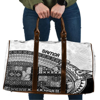 Samoa Mamanu Siapo Classic Black Travel Bag Tatau Malie