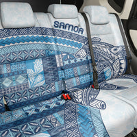 Samoa Mamanu Siapo Royal Blue Back Car Seat Cover Tatau Malie