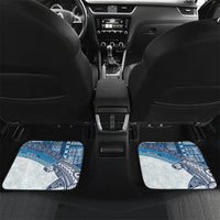 Samoa Mamanu Siapo Royal Blue Car Mats Tatau Malie