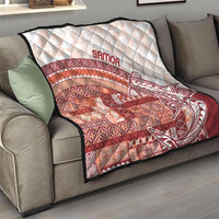 Samoa Mamanu Siapo Crimson Quilt Tatau Malie