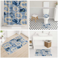Aloha Hawaii Paniolo Jeans Palaka Bathroom Set Coastal Rodeo - Polynesian Pride