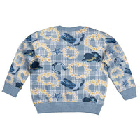 Aloha Hawaii Paniolo Jeans Palaka Kid Ugly Christmas Sweater Coastal Rodeo - Polynesian Pride