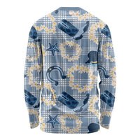 Aloha Hawaii Paniolo Jeans Palaka Long Sleeve Shirt Coastal Rodeo - Polynesian Pride