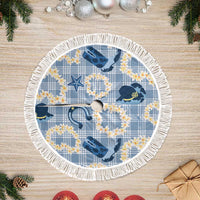 Aloha Hawaii Paniolo Jeans Palaka Tree Skirt Coastal Rodeo - Polynesian Pride