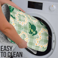 Aloha Hawaii Paniolo Mint Palaka Bathroom Set Coastal Rodeo - Polynesian Pride