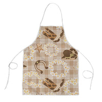 Aloha Hawaii Paniolo Khaki Palaka Apron Coastal Rodeo - Polynesian Pride