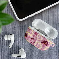 Aloha Hawaii Paniolo Lokelani Rose Palaka AirPods Case Coastal Rodeo - Polynesian Pride