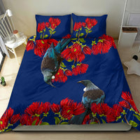 New Zealand Pohutukawa with Tui Birds Bedding Set Version 2 LT7 - Polynesian Pride