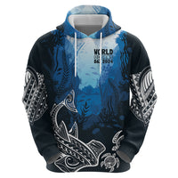 World Ocean Day Pasifika Zip Hoodie Awaken New Depths