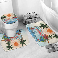 Summer Holiday It's 5 o'clock Somewhere Vintage Hawaii Bathroom Set