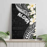 Aloha Hawaii Festive Canvas Wall Art Frangipani Lace Classic