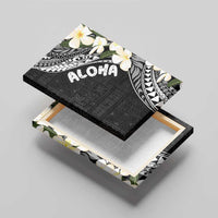 Aloha Hawaii Festive Canvas Wall Art Frangipani Lace Classic