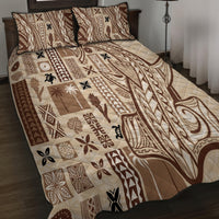 Samoa Tapa Quilt Bed Set Siapo Mix Tatau Patterns LT7 - Polynesian Pride