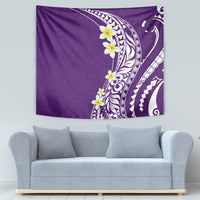 Hawaii Aloha Tapestry Plumeria Vintage - Violet LT7 - Polynesian Pride