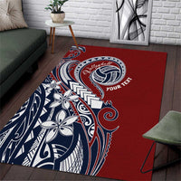 Polynesia Beach Volleyball Personalized Area Rug Special