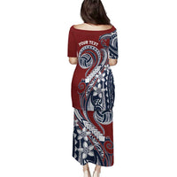 Polynesia Beach Volleyball Personalized Puletasi Special