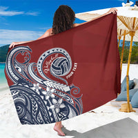 Polynesia Beach Volleyball Personalized Sarong Special