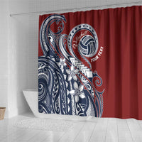 Polynesia Beach Volleyball Personalized Shower Curtain Special
