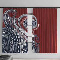 Polynesia Beach Volleyball Personalized Window Curtain Special