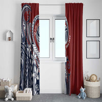 Polynesia Beach Volleyball Personalized Window Curtain Special