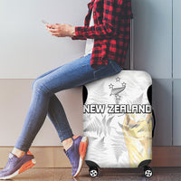 New Zealand WC2026 White Luggage Cover Silver Fern