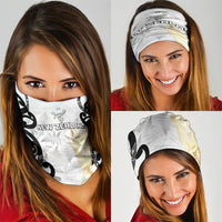 New Zealand WC2026 White Neck Gaiter Silver Fern