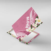 Aloha Hawaii Festive Canvas Wall Art Frangipani Lace Classic - Rosy