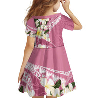 Aloha Hawaii Festive Family Matching Tank Maxi Dress and Hawaiian Shirt Frangipani Lace Classic - Rosy LT7 - Polynesian Pride