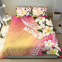 Aloha Hawaii Festive Bedding Set Frangipani Lace Classic - Spring Vibes