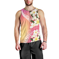 Aloha Hawaii Festive Men Tank Top Frangipani Lace Classic - Spring Vibes