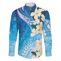 Aloha Hawaii Festive Family Matching Tank Maxi Dress and Hawaiian Shirt Frangipani Lace Classic - Oceanic
