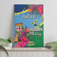 Personalized Malampa Fiji Day Together We Grow Canvas Wall Art Special Tapa Mix - Polynesian Pride