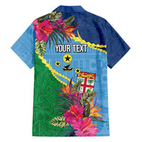 Personalized Malampa Fiji Day Together We Grow Family Matching Short Sleeve Bodycon Dress and Hawaiian Shirt Special Tapa Mix - Polynesian Pride