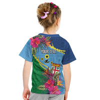 Personalized Malampa Fiji Day Together We Grow Kid T Shirt Special Tapa Mix - Polynesian Pride